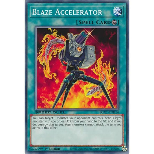 Image for Blaze Accelerator (SGX1-ENH14) - YuGiOh