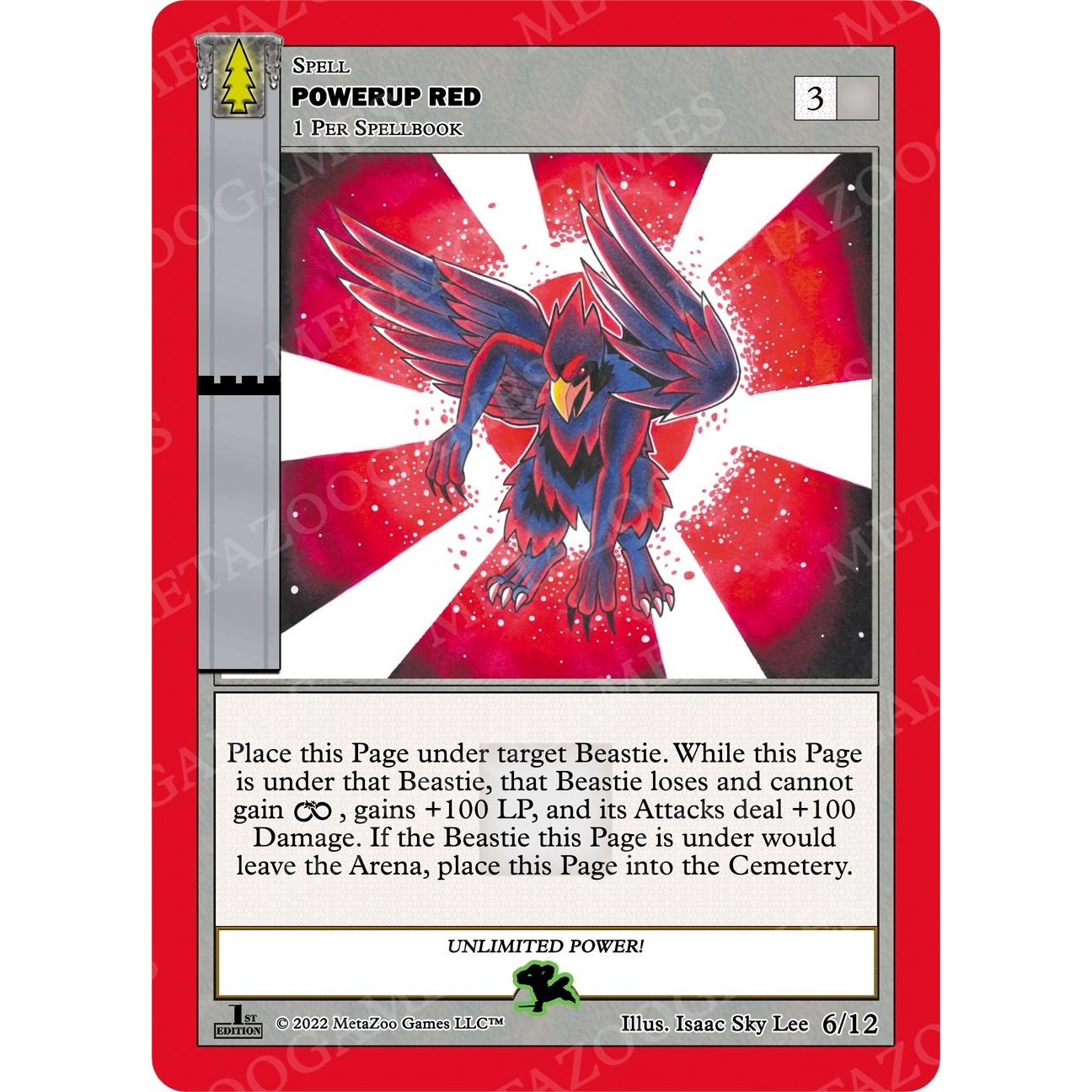 Image for Powerup Red (Forest) (6/12) (WILFE-TD) - MetaZoo