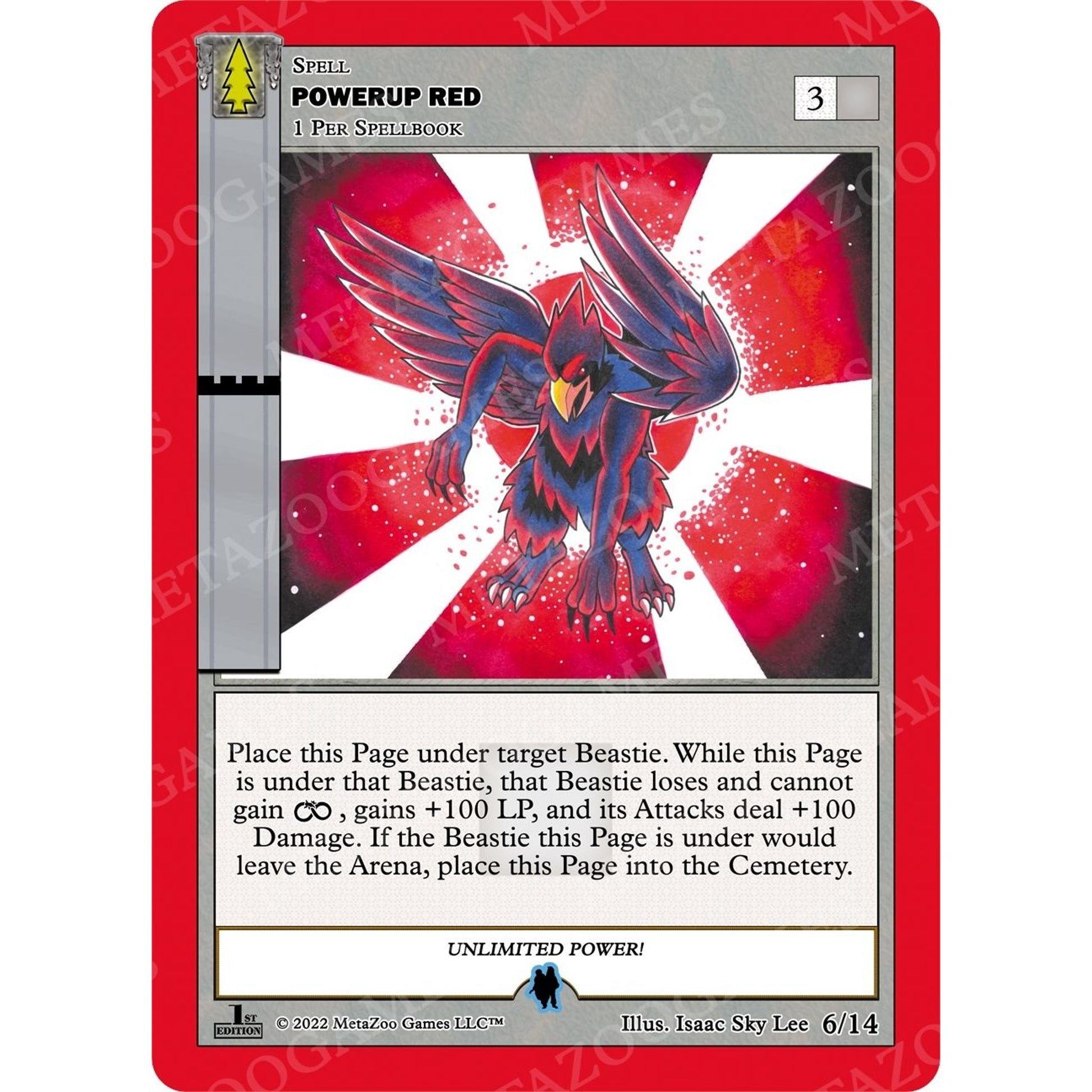 Image for Powerup Red (Frost) (6/14) (WILFE-TD) - MetaZoo