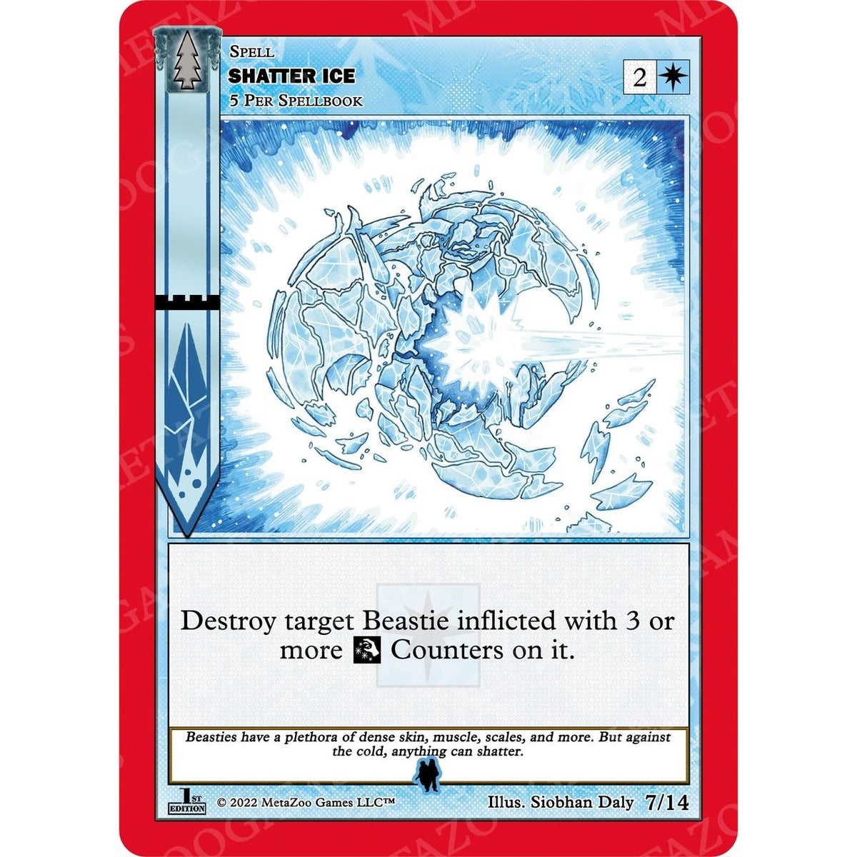 Image for Shatter Ice (7/14) (WILFE-TD) - MetaZoo