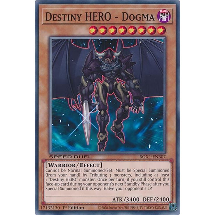 Image for Destiny HERO - Dogma (SGX1-ENB07) - YuGiOh