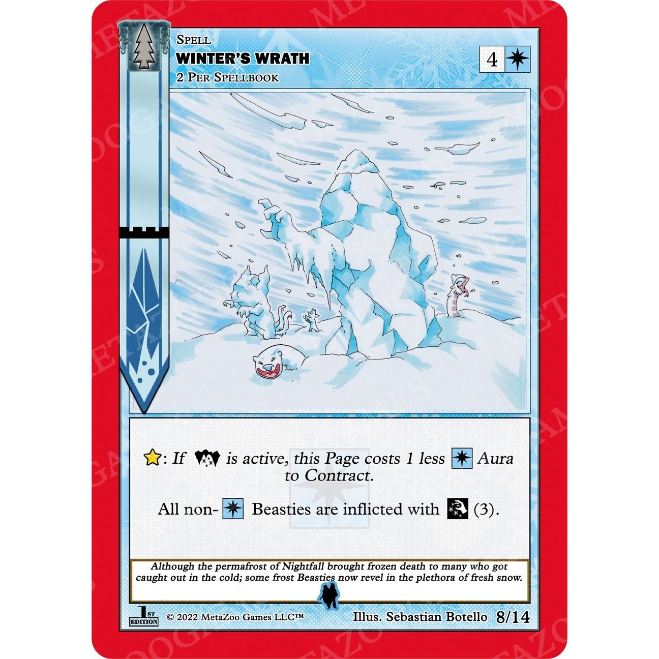 Image for Winter's Wrath (8/14) (WILFE-TD) - MetaZoo