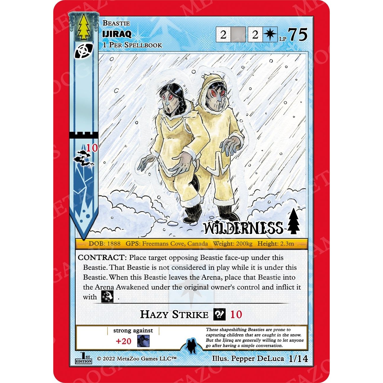 Image for Ijiraq (1/14) (WILFE-TD) - MetaZoo