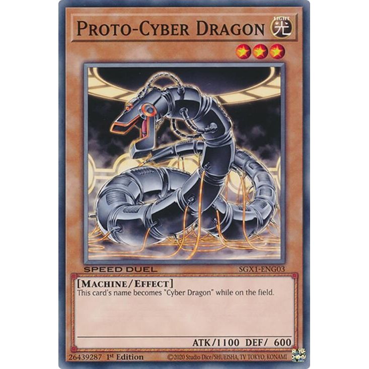 Image for Proto-Cyber Dragon (SGX1-ENG03) - YuGiOh