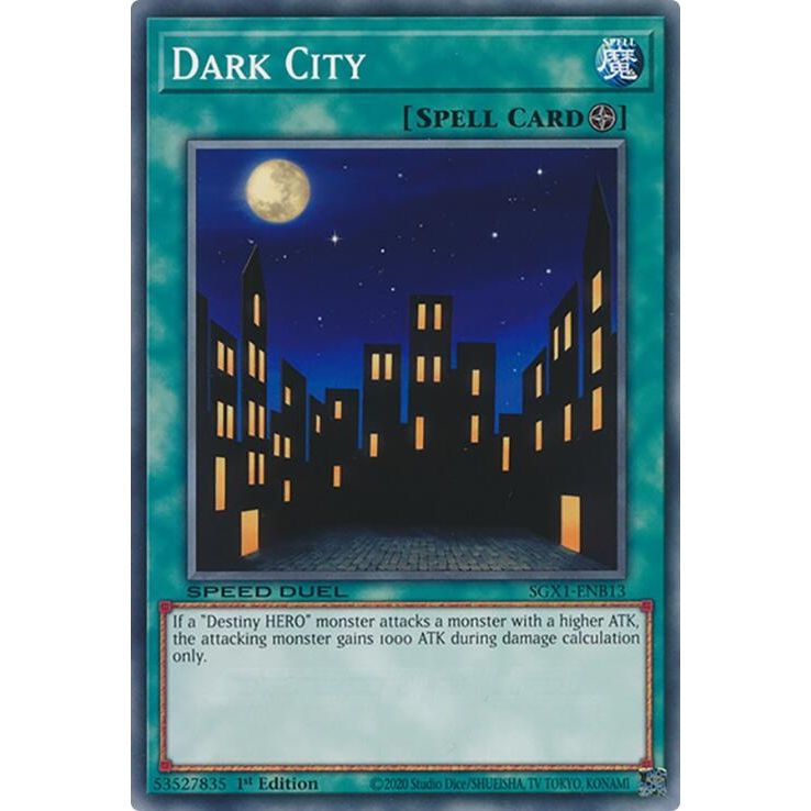 Image for Dark City (SGX1-ENB13) - YuGiOh