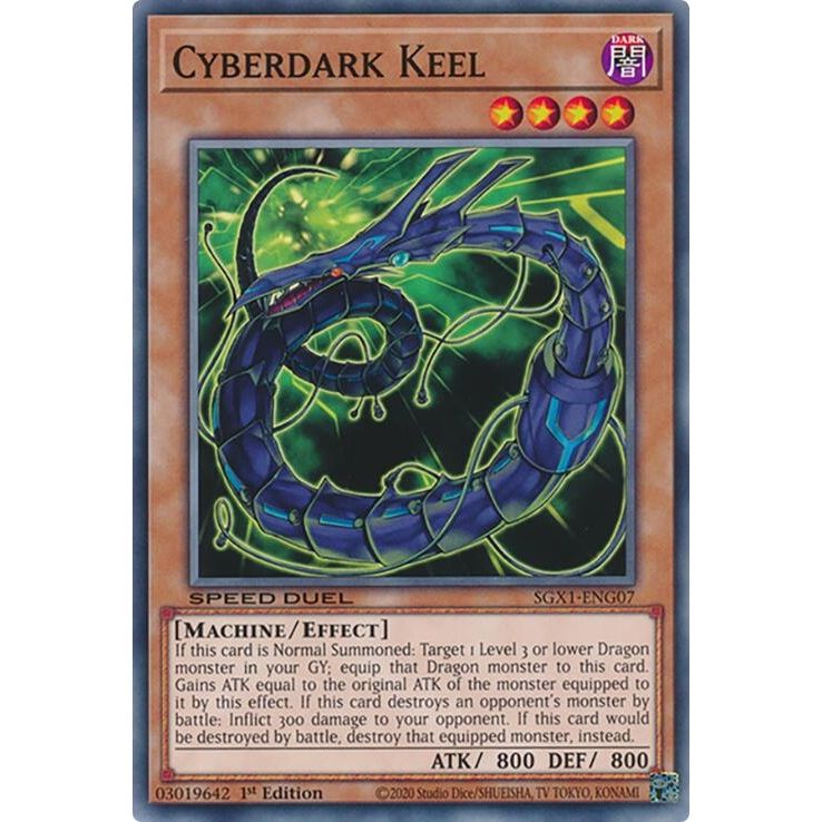 Image for Cyberdark Keel (SGX1-ENG07) - YuGiOh