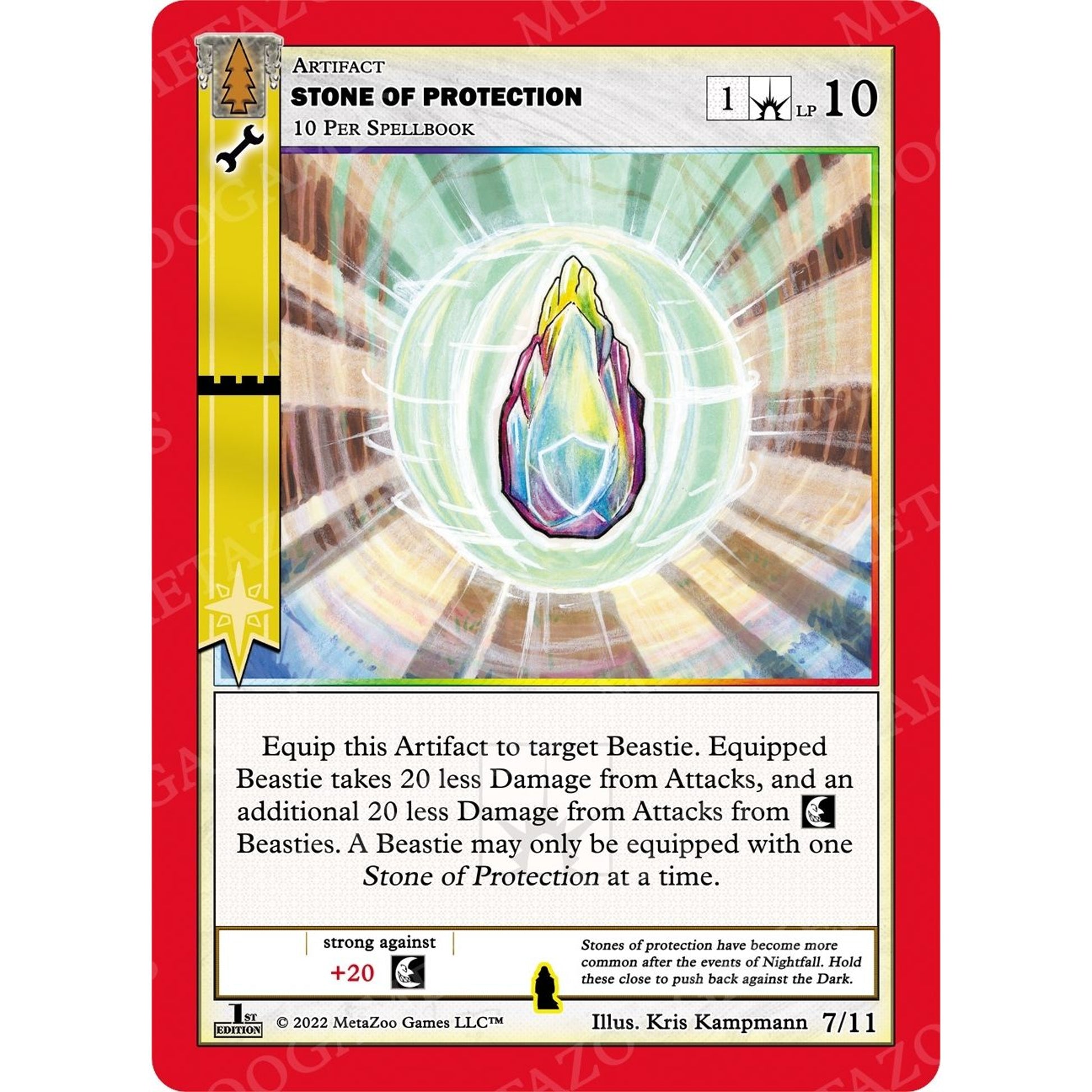 Image for Stone of Protection (7/11) (WILFE-TD) - MetaZoo