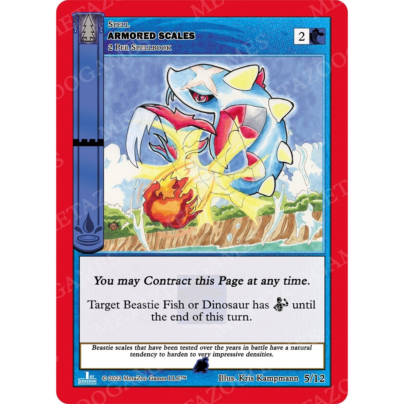 Image for Armored Scales (5/12) (WILFE-TD) - MetaZoo