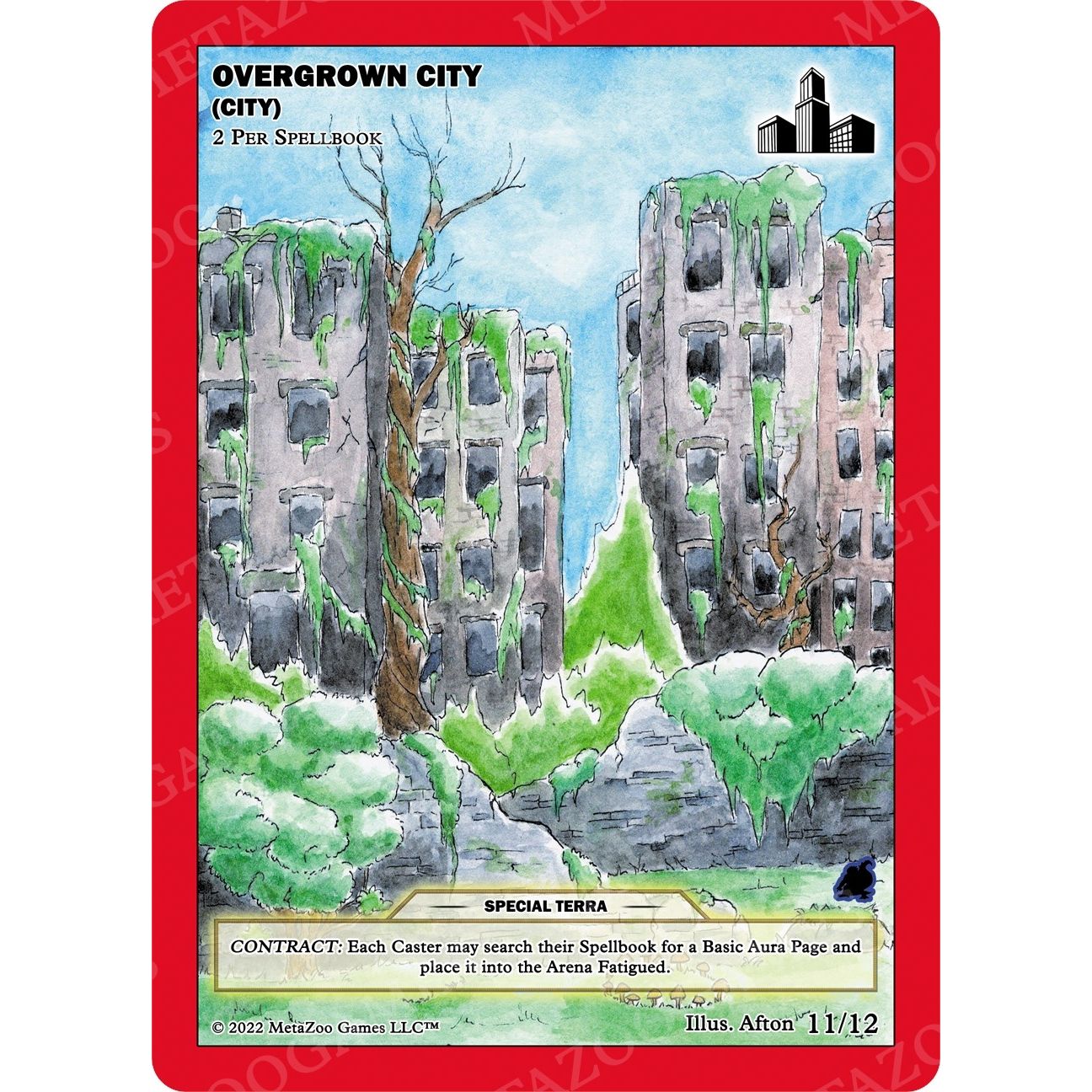 Image for Overgrown City (City) (11/12) (WILFE-TD) - MetaZoo