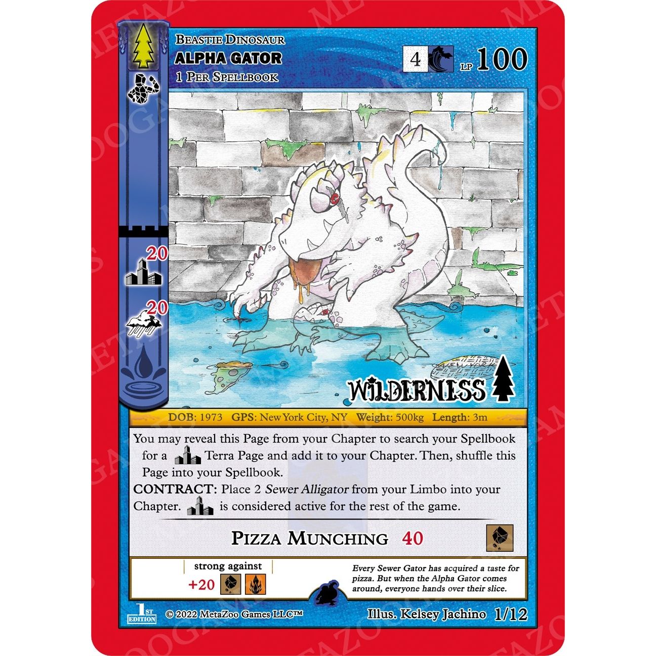 Image for Alpha Gator (1/12) (WILFE-TD) - MetaZoo