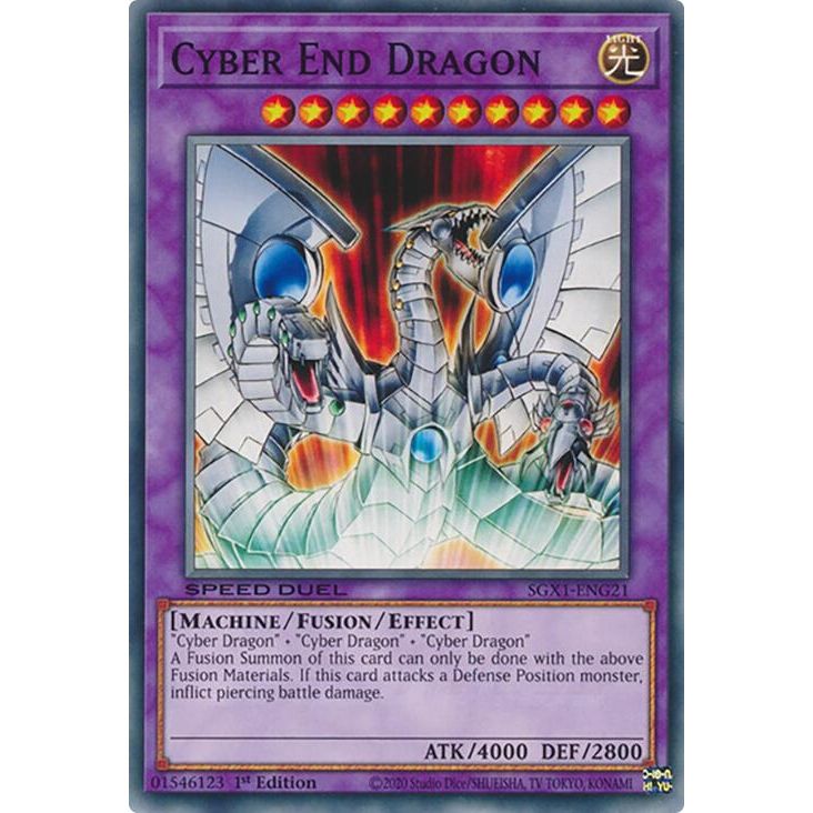 Image for Cyber End Dragon (SGX1-ENG21) - YuGiOh