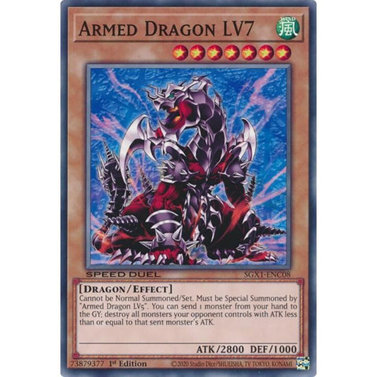 Image for Armed Dragon LV7 (SGX1-ENC08) - YuGiOh