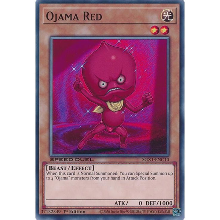 Image for Ojama Red (SGX1-ENC10) - YuGiOh