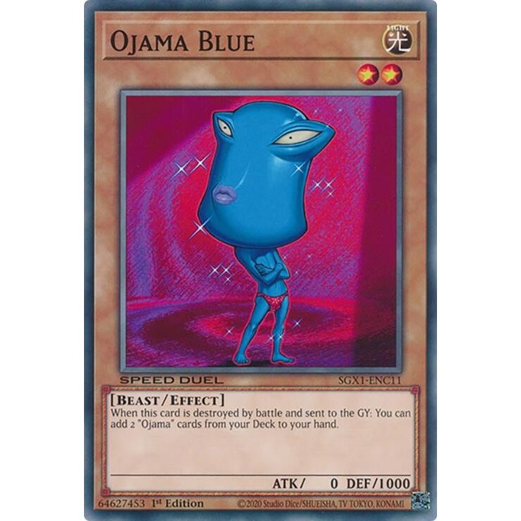 Image for Ojama Blue (SGX1-ENC11) - YuGiOh
