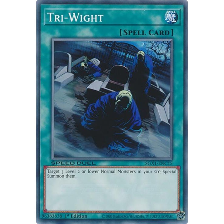 Image for Tri-Wight (SGX1-ENC15) - YuGiOh