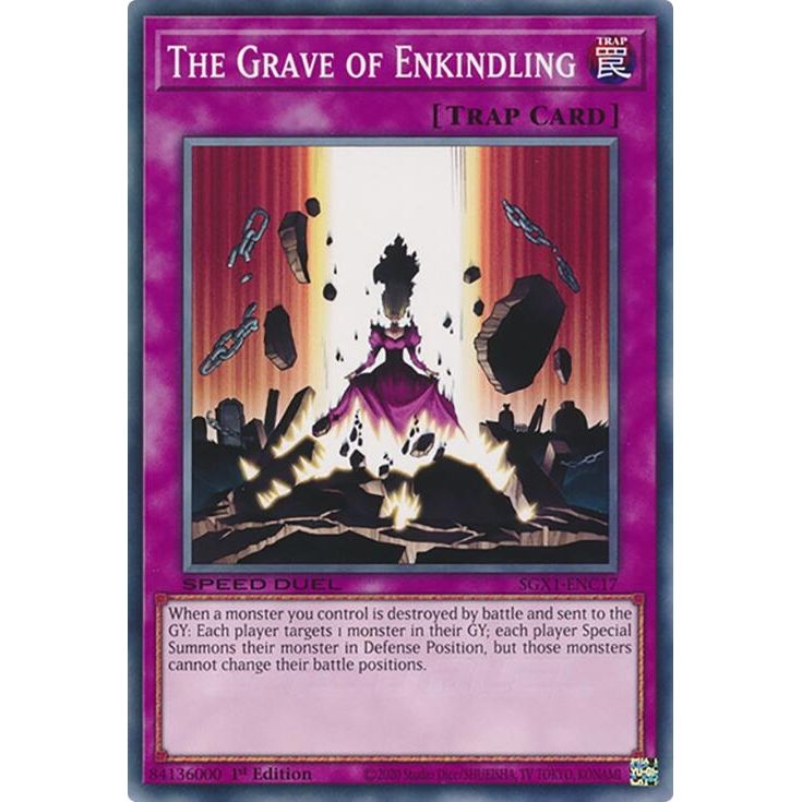 Image for The Grave of Enkindling (SGX1-ENC17) - YuGiOh