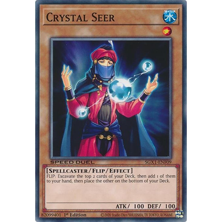 Image for Crystal Seer (SGX1-ENF09) - YuGiOh