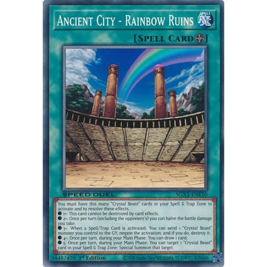 Image for Ancient City - Rainbow Ruins (SGX1-ENF10) - YuGiOh