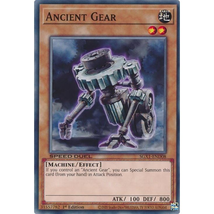 Image for Ancient Gear (SGX1-END08) - YuGiOh