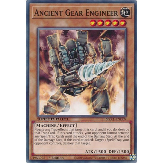 Image for Ancient Gear Engineer (SGX1-END09) - YuGiOh