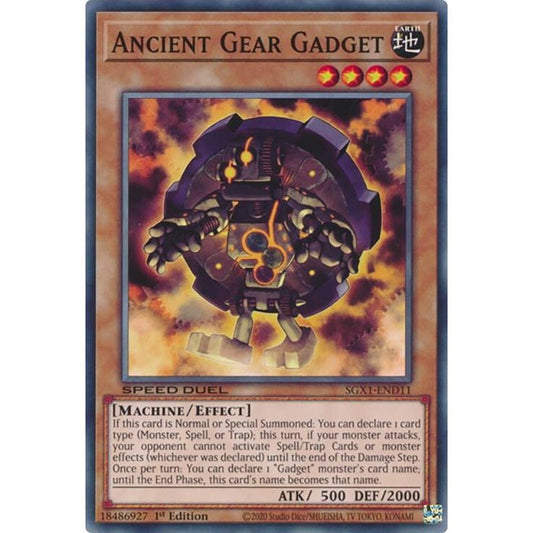 Image for Ancient Gear Gadget (SGX1-END11) - YuGiOh