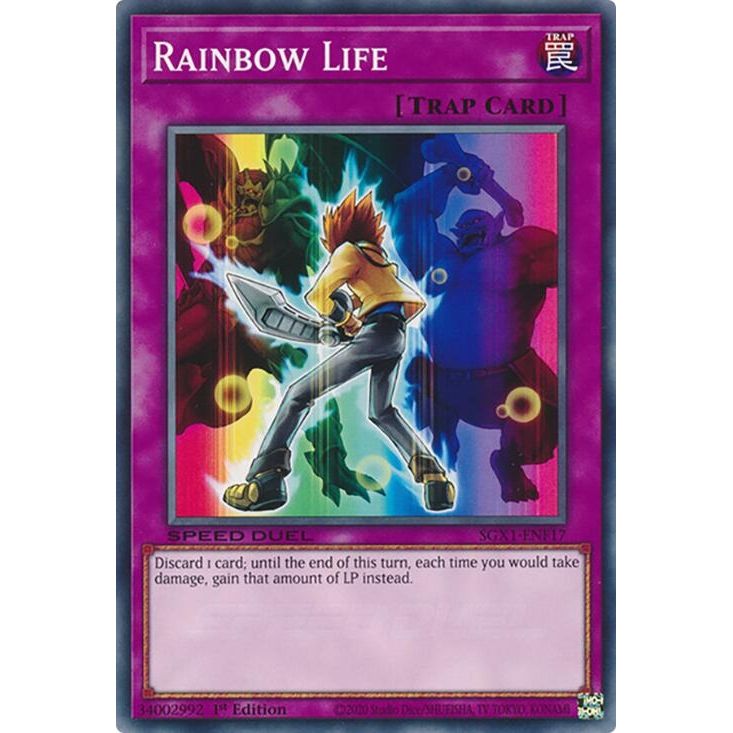 Image for Rainbow Life (SGX1-ENF17) - YuGiOh