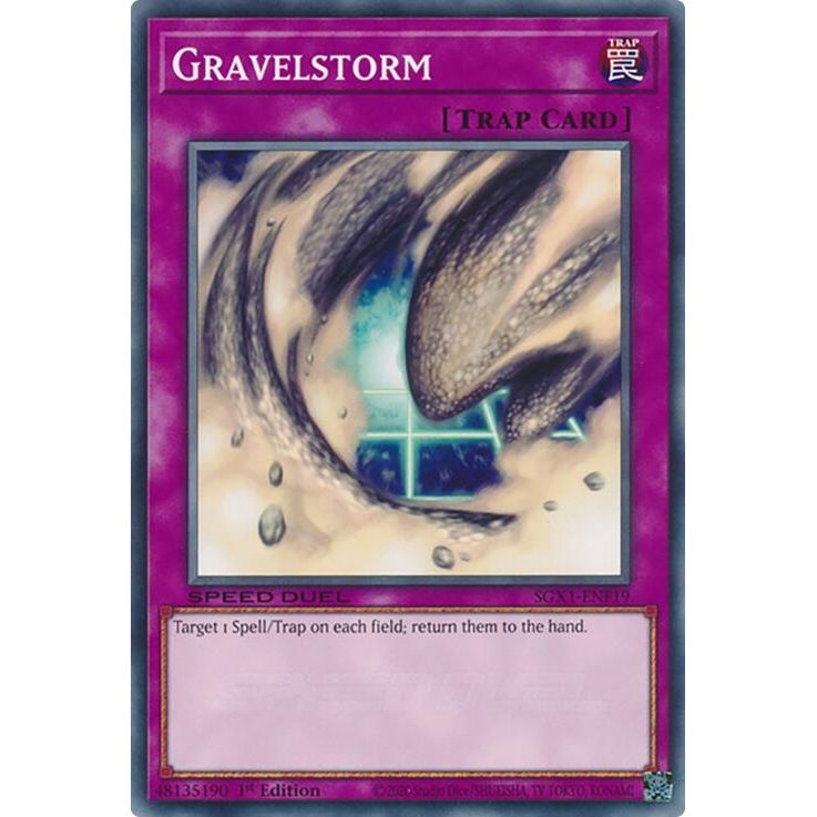 Image for Gravelstorm (SGX1-ENF19) - YuGiOh