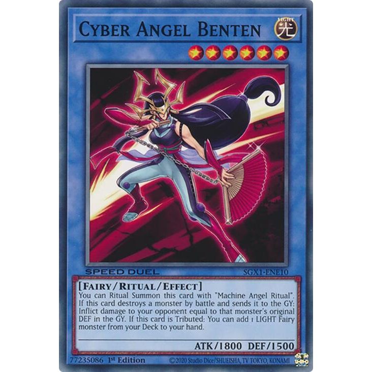 Image for Cyber Angel Benten (SGX1-ENE10) - YuGiOh