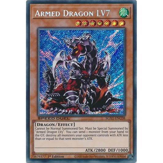 Image for Armed Dragon LV7 (Secret Rare) (SGX1-ENC08) - YuGiOh