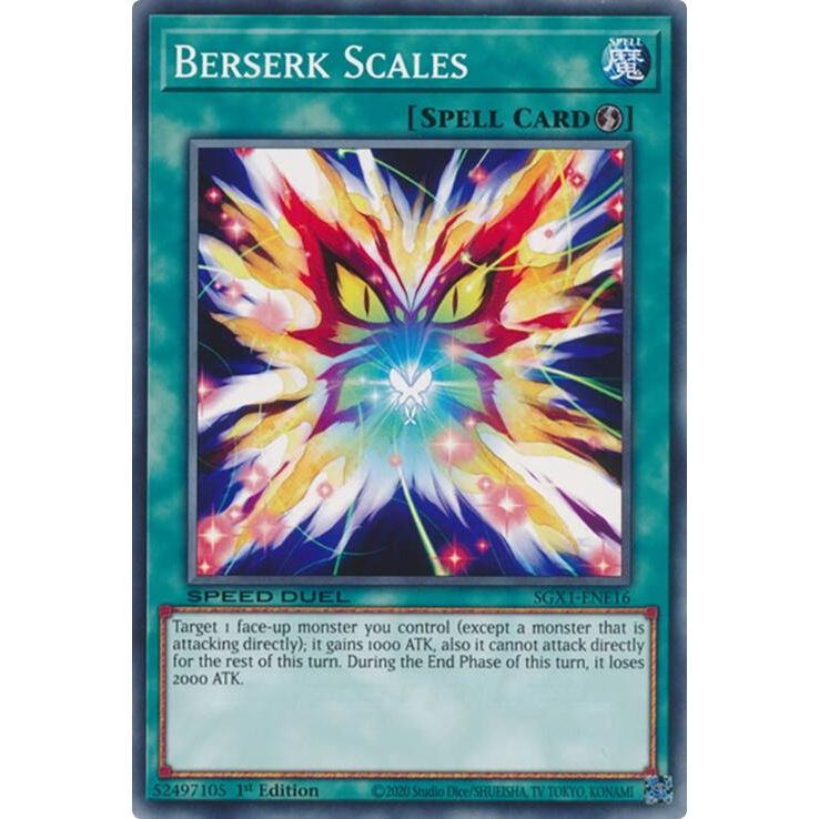 Image for Berserk Scales (SGX1-ENE16) - YuGiOh