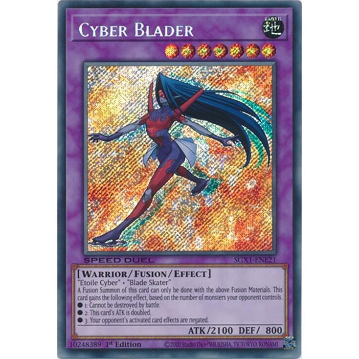 Image for Cyber Blader (Secret Rare) (SGX1-ENE21) - YuGiOh