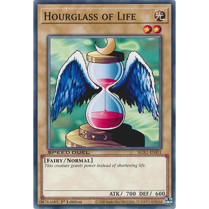 Image for Hourglass of Life (SGX1-ENI01) - YuGiOh