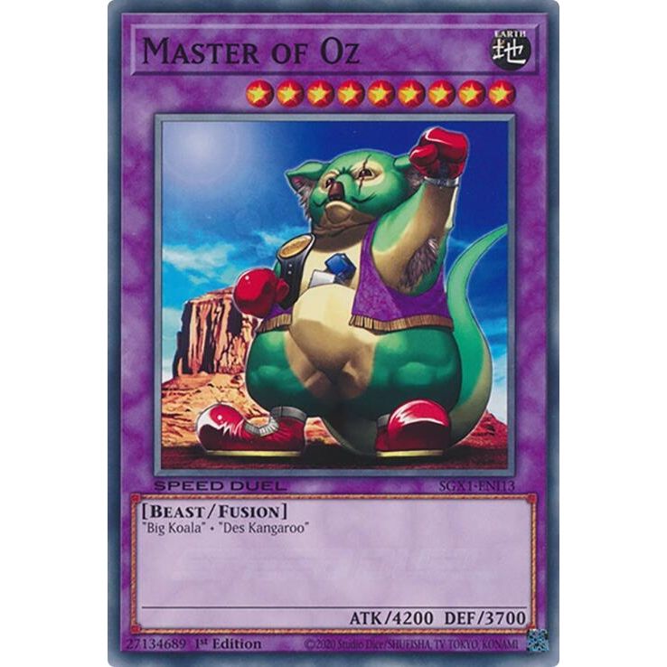 Image for Master of Oz (SGX1-ENI13) - YuGiOh