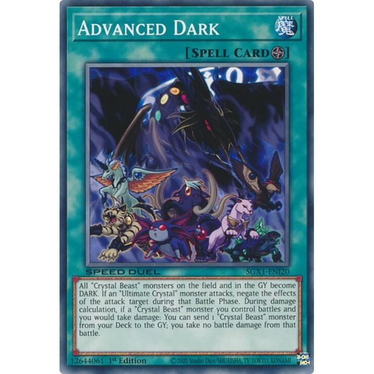 Image for Advanced Dark (SGX1-ENI20) - YuGiOh