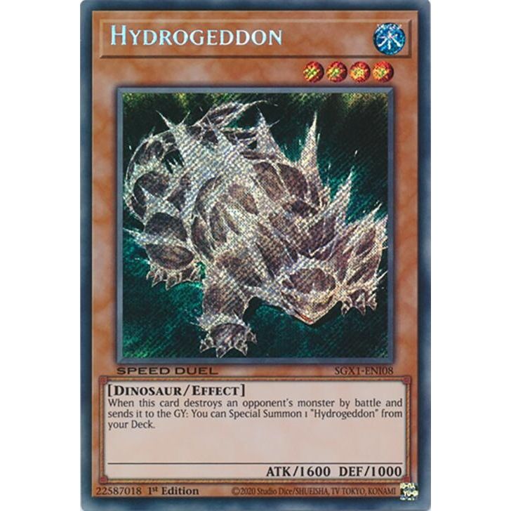 Image for Hydrogeddon (Secret Rare) (SGX1-ENI08) - YuGiOh