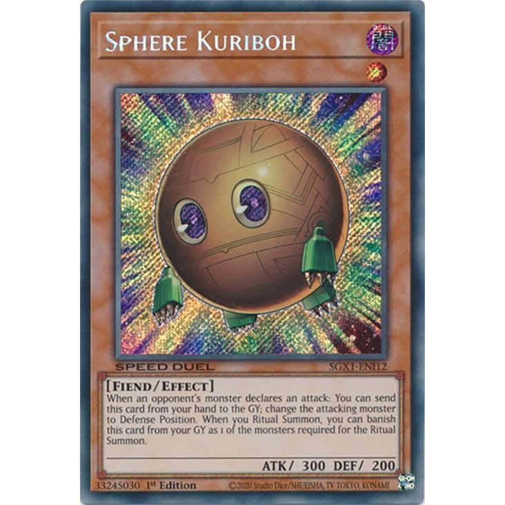 Image for Sphere Kuriboh (Secret Rare) (SGX1-ENI12) - YuGiOh