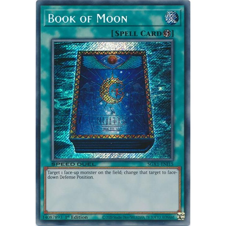 Image for Book of Moon (Secret Rare) (SGX1-ENI15) - YuGiOh
