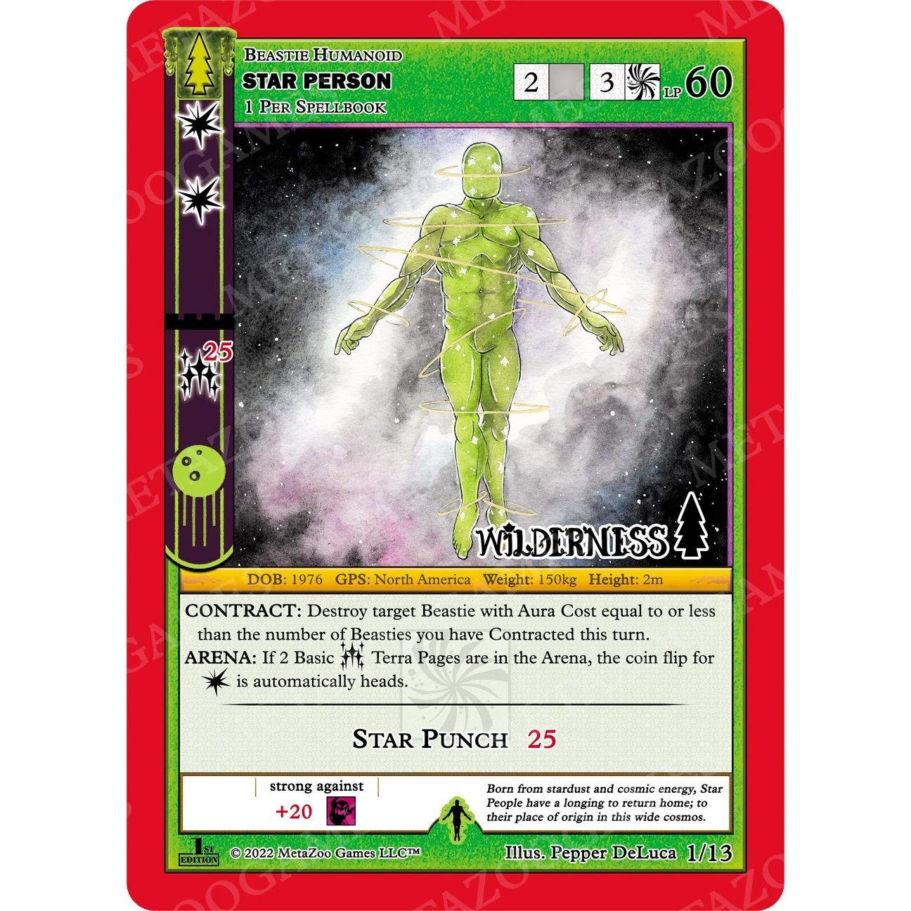 Image for Star Person (1/13) (WILFE-RE) - MetaZoo