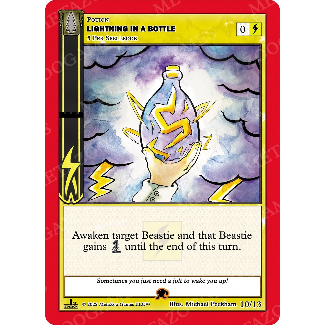 Image for Lightning in a Bottle (Earth) (10/13) (WILFE-RE) - MetaZoo