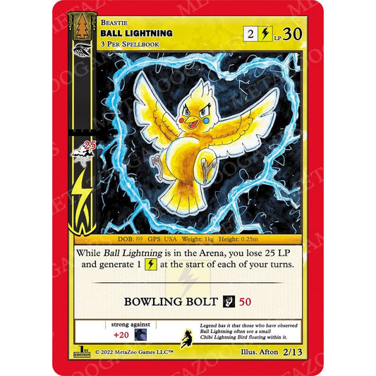 Image for Ball Lightning (2/13) (WILFE-RE) - MetaZoo