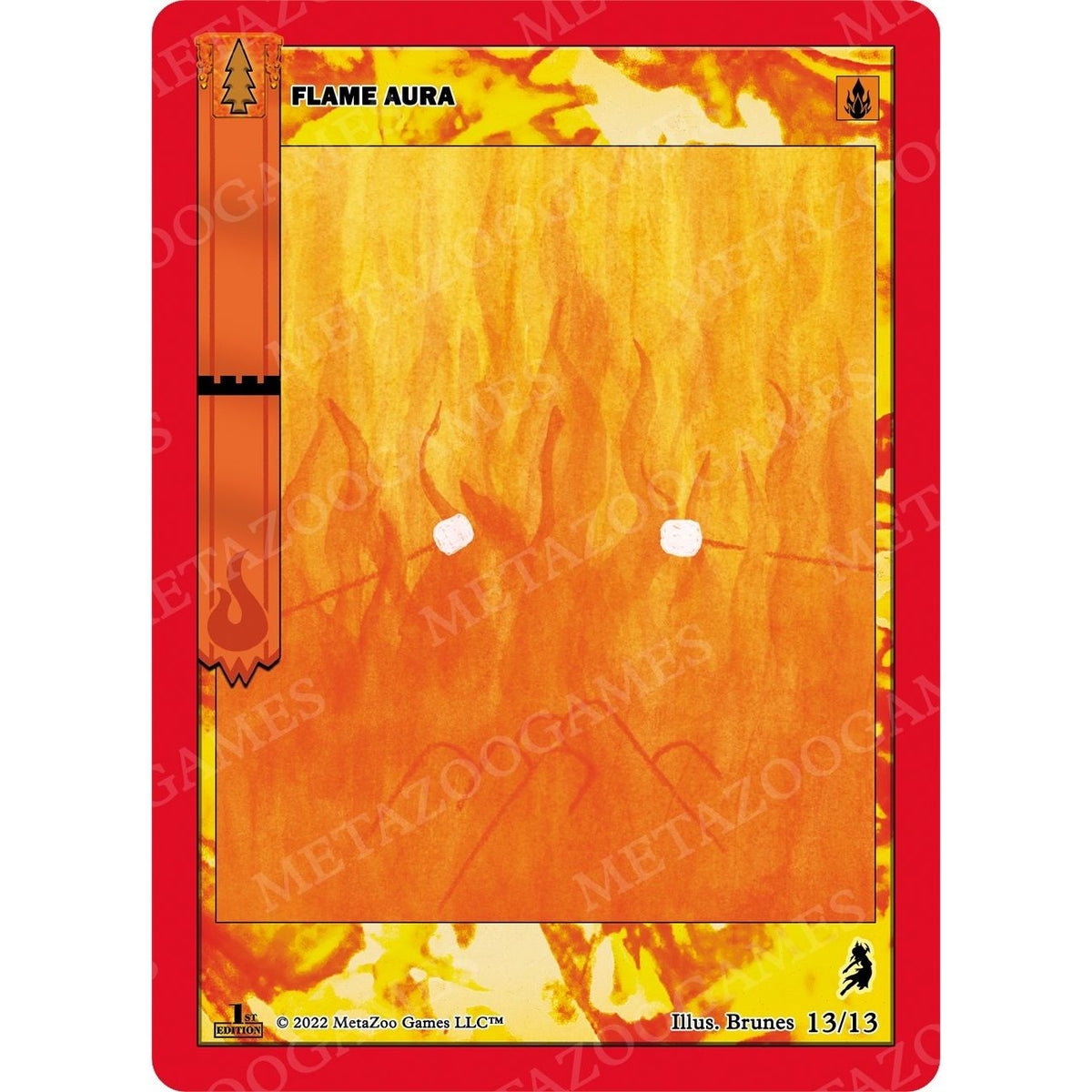 Image for Flame Aura (13/13) (WILFE-RE) - MetaZoo