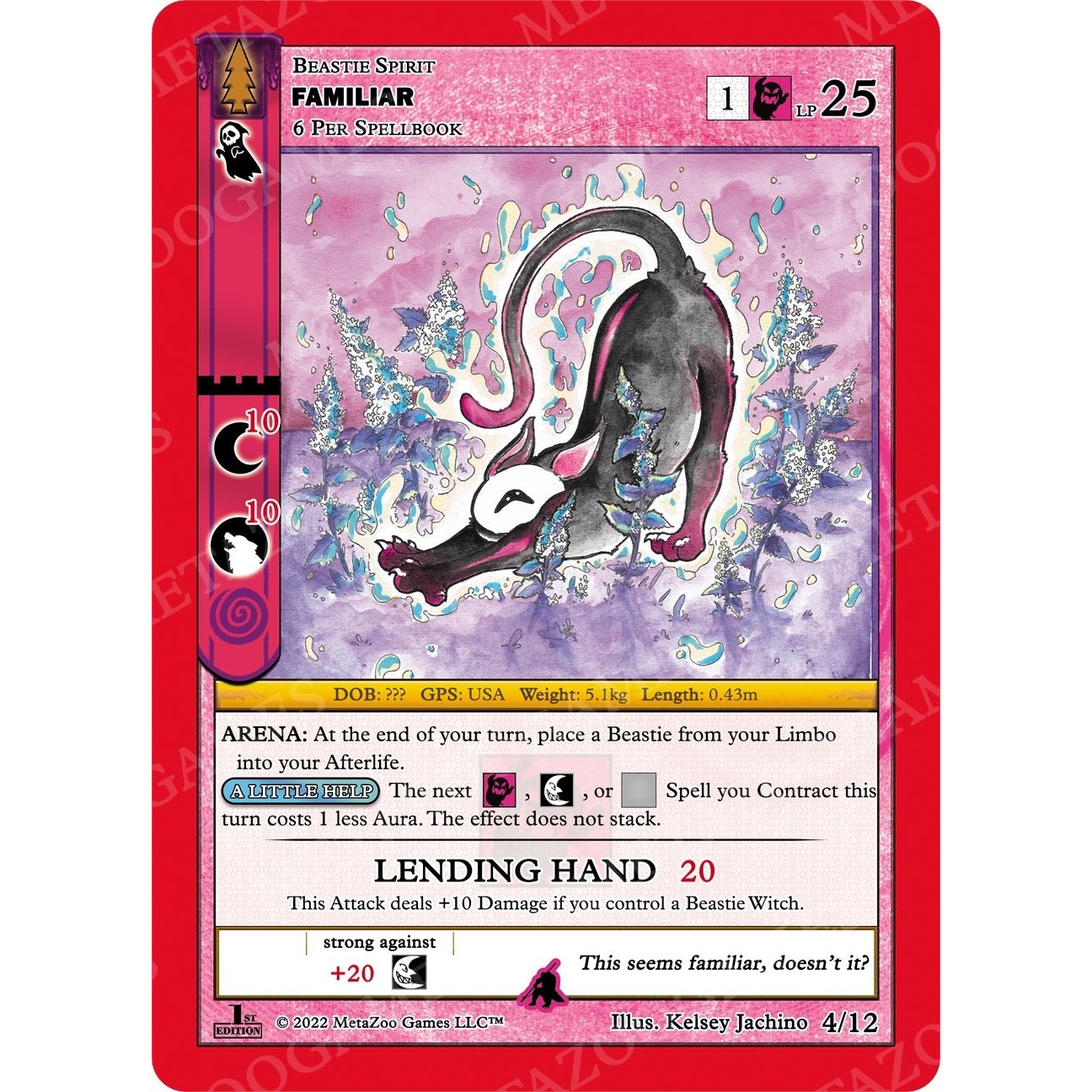 Image for Familiar (4/12) (WILFE-RE) - MetaZoo