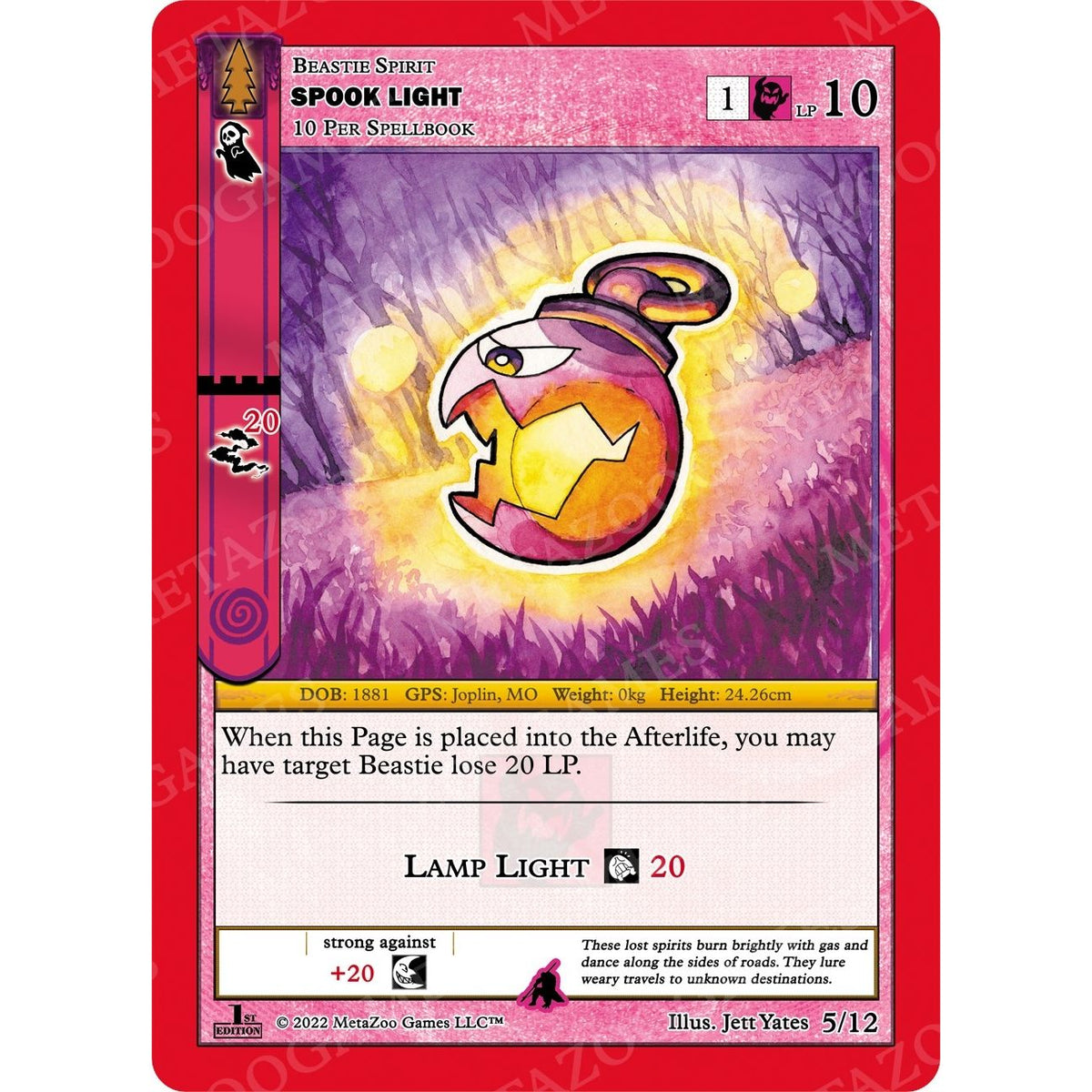 Image for Spook Light (5/12) (WILFE-RE) - MetaZoo