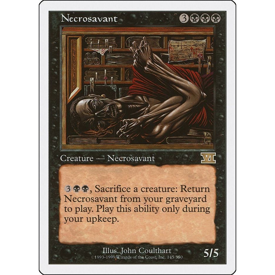 Image for Necrosavant (145) (6ED) - Magic: The Gathering