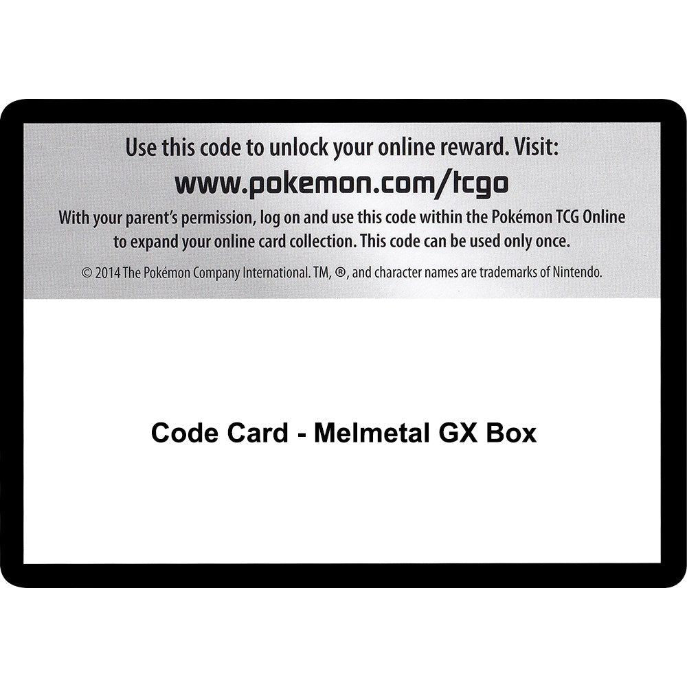 Image for Code Card - Melmetal GX Box (SM9) - Pokemon