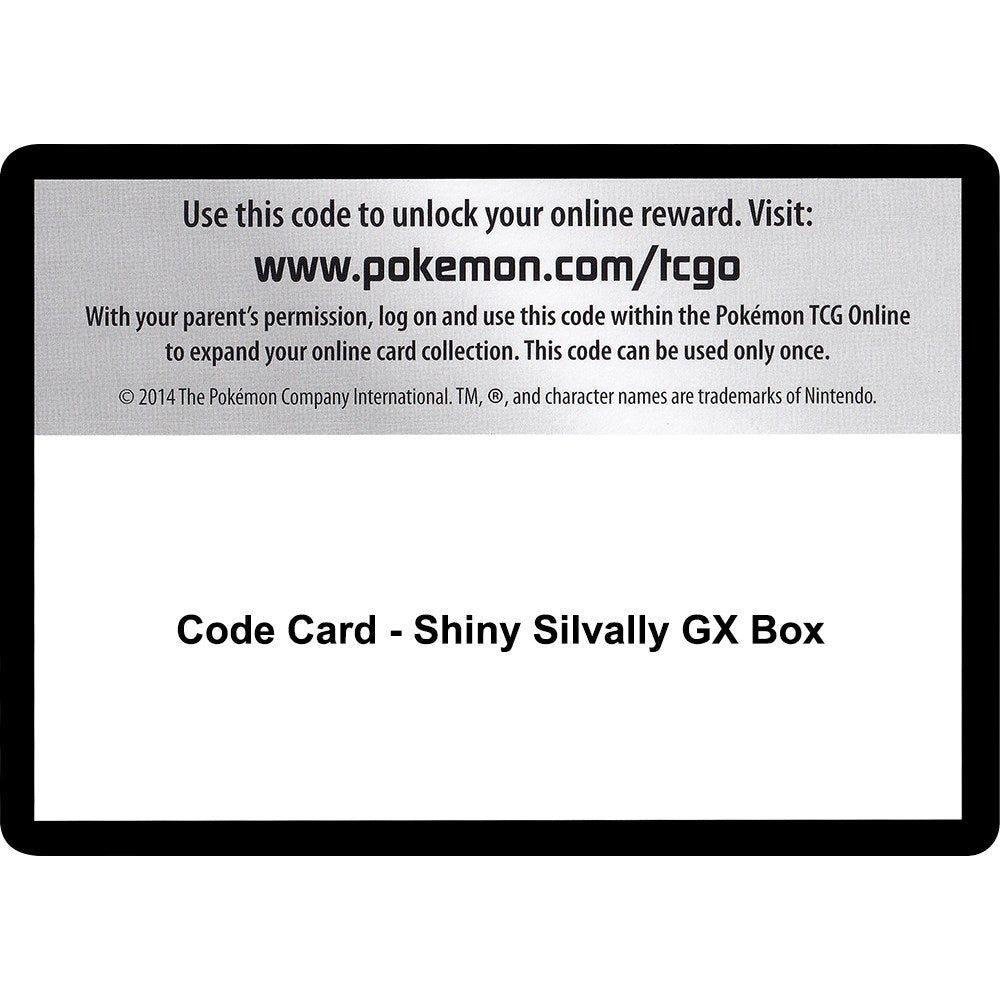 Image for Code Card - Shiny Silvally GX Box (SM04) - Pokemon