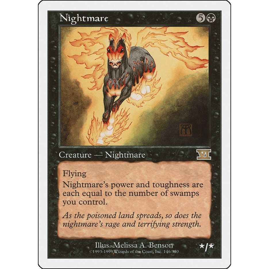 Image for Nightmare (146) (6ED) - Magic: The Gathering