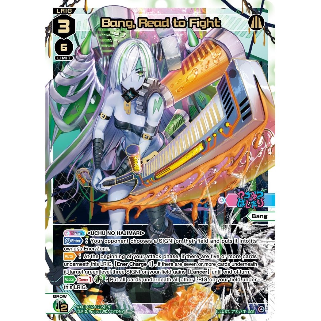 Image for Bang, Read to Fight (SCR) (WXDi-P02-023S[EN]) (WXDi-P02) - WIXOSS