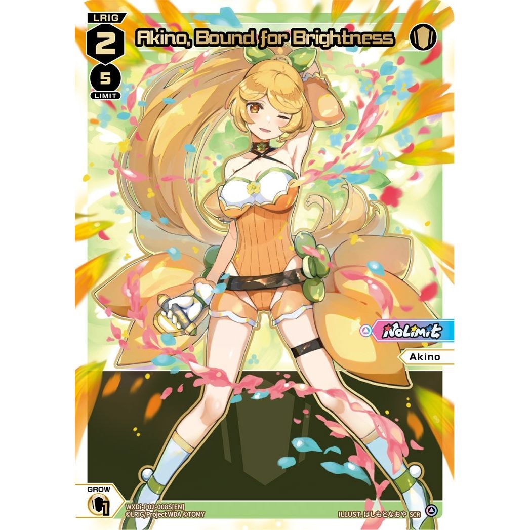 Image for Akino, Bound for Brightness (SCR) (WXDi-P02-008S[EN]) (WXDi-P02) - WIXOSS