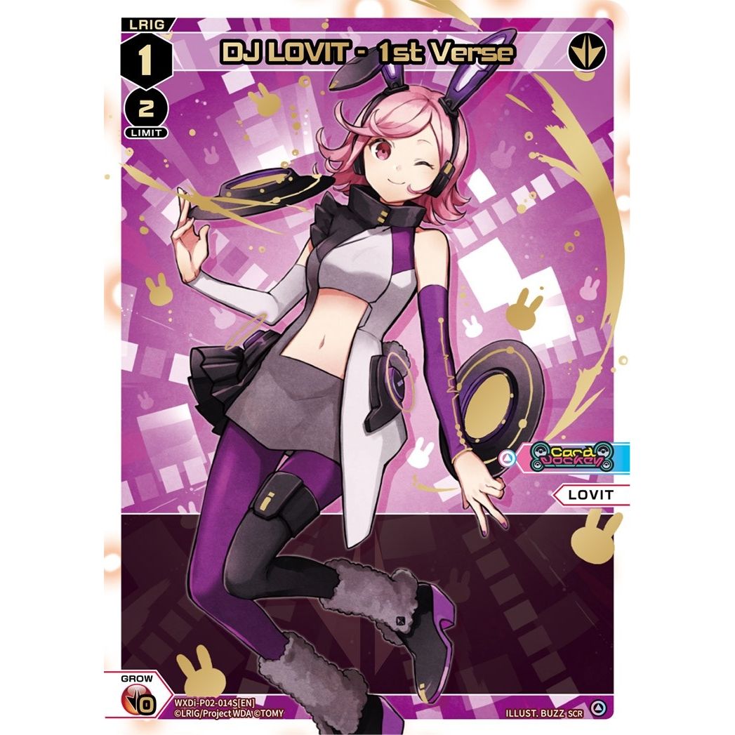 Image for DJ LOVIT - 1st Verse (SCR) (WXDi-P02-014S[EN]) (WXDi-P02) - WIXOSS